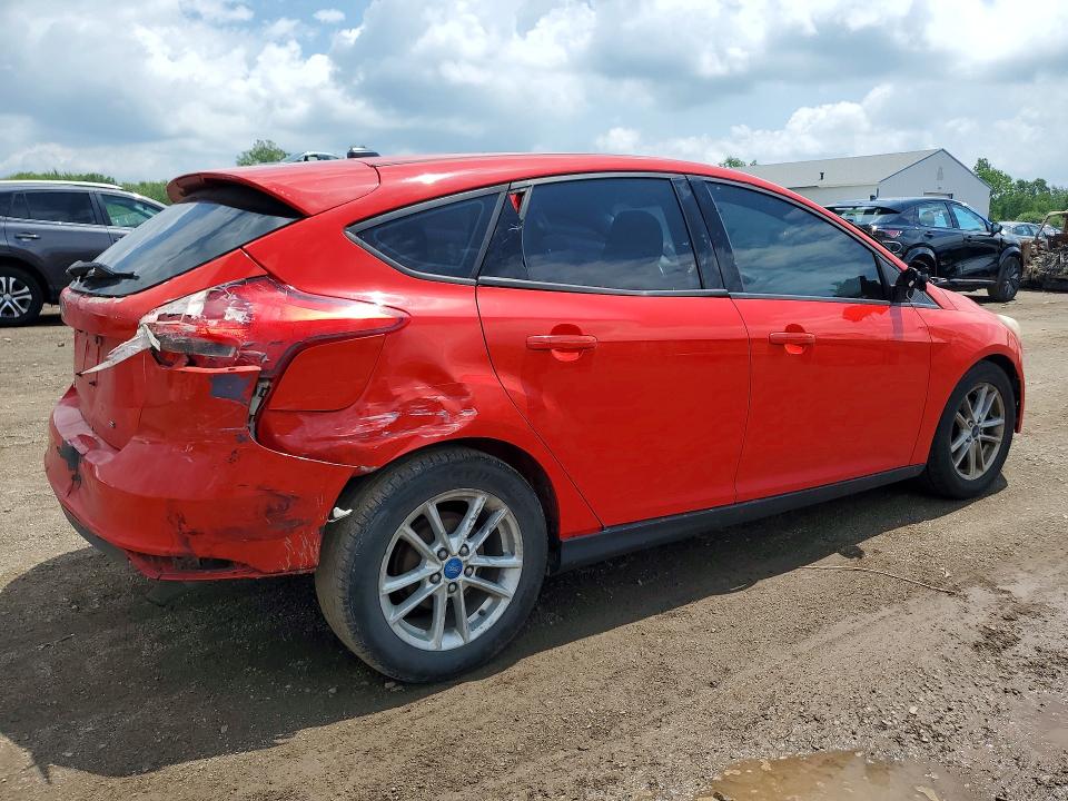 2017 Ford Focus VIN 1FADP3K23HL282230 COPART salvage auction — REAR END, OH - CERT OF TITLE-SALVAGE, sold $300 on 2026-07-02 (photo 3)