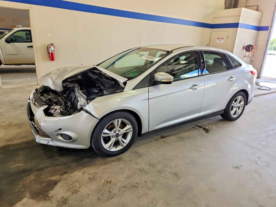 2014 Ford Focus VIN 1FADP3F27EL216589 COPART salvage auction — FRONT END, VA - CERT OF TITLE - SALVAGE, sold $275 on 2026-07-02 (photo 1)
