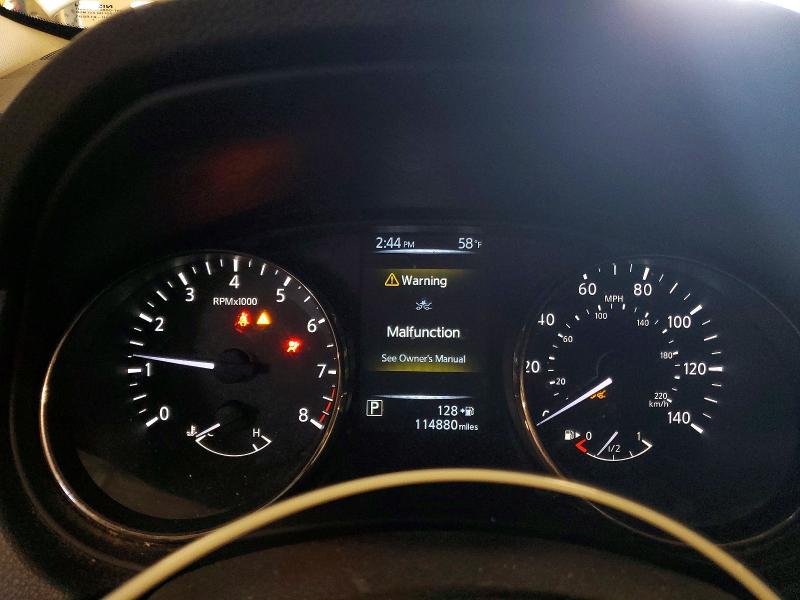 2017 Nissan Rogue VIN KNMAT2MV2HP584756 COPART salvage auction — FRONT END, Mn - Cert Of Title-Prior Salvage, sold $1,650 on 2026-07-07 (photo 9)