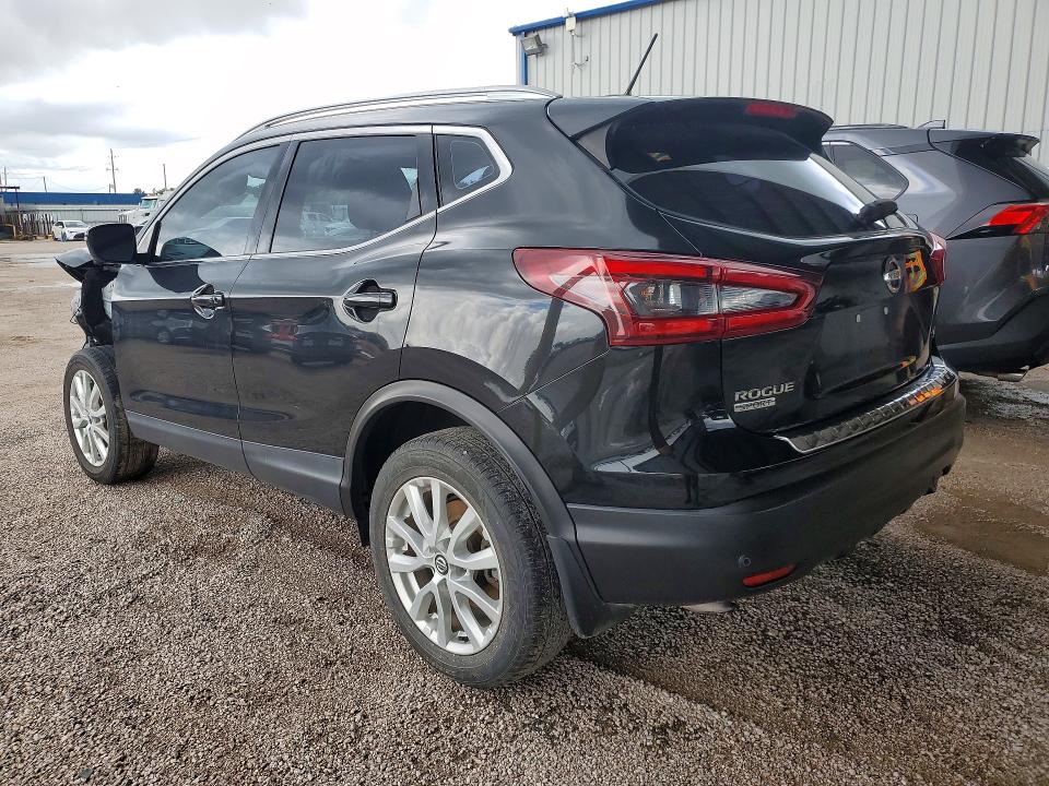2021 Nissan Rogue sport VIN JN1BJ1BVXMW566421 COPART salvage auction — FRONT END, TX - CERTIFICATE OF TITLE, sold $2,200 on 2026-07-14 (photo 2)