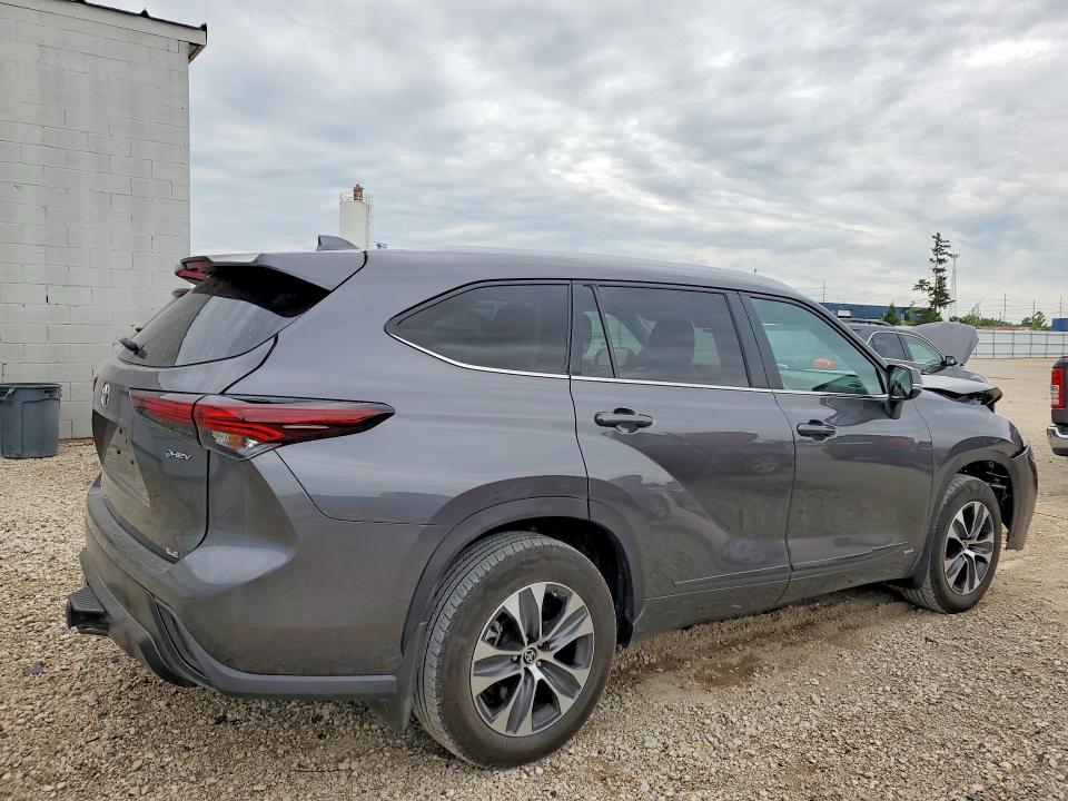 2025 Toyota VIN 5TDKBRCH1SS649069 COPART salvage auction — FRONT END, Ia - Cert Of Title-Salvage Title, sold $12,700 on 2026-07-22 (photo 3)