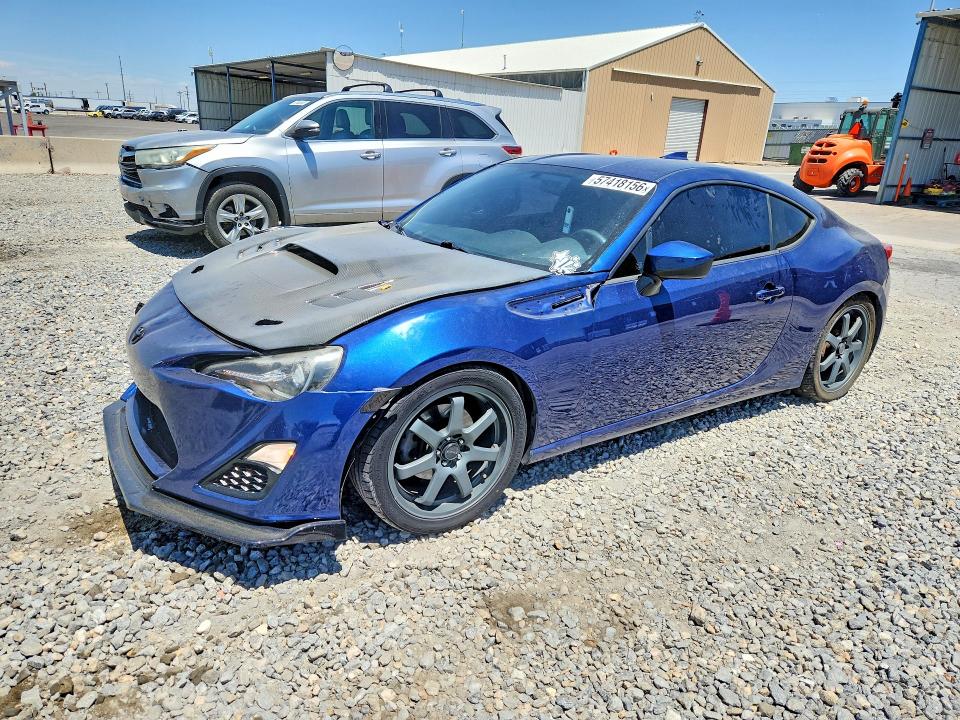 2013 Scion Fr-s VIN JF1ZNAA12D1706012 COPART salvage auction — FRONT END, Co - Public - Salvage Title, sold $2,050 on 2026-07-23 (photo 1)