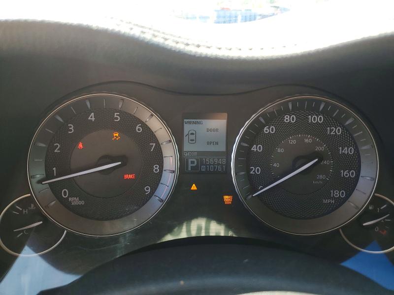 2012 Infiniti M VIN JN1BY1AR7CM396397 COPART salvage auction — FRONT END, Ky - Cert Of Title-Salvage, sold $825 on 2026-07-29 (photo 9)