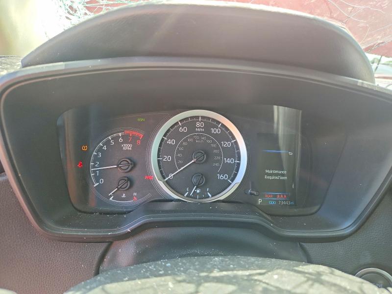 2022 Toyota VIN JTDVPMAE9NJ216840 COPART salvage auction — ROOF, Ga - Cert Of Title-Salvage, sold $5,000 on 2026-07-28 (photo 9)