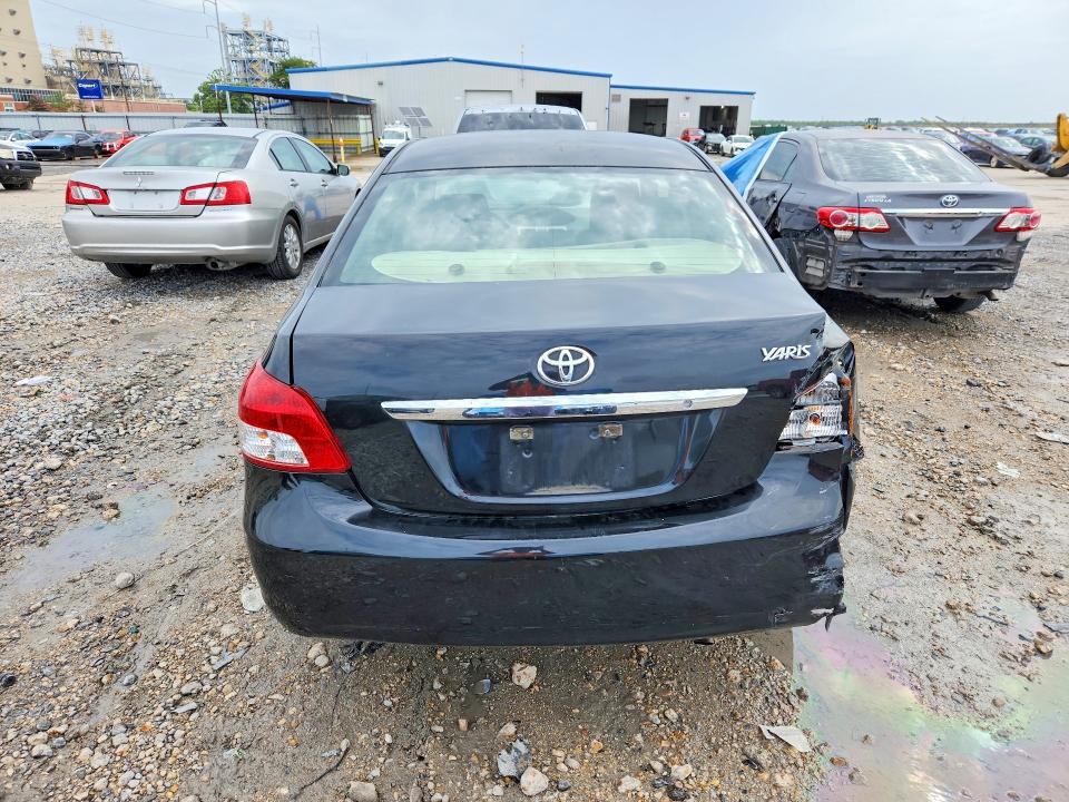2012 Toyota Yaris VIN JTDBT4K33CL021295 COPART salvage auction — REAR END, Ca - Salvage Certificate, sold $725 on 2026-07-29 (photo 6)