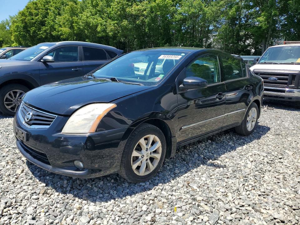 2010 Nissan Sentra VIN 3N1AB6AP5AL714758 COPART salvage auction — ROOF, Ma - Cert Of Title-Reconstrctd Coll, sold $375 on 2026-07-02 (photo 1)