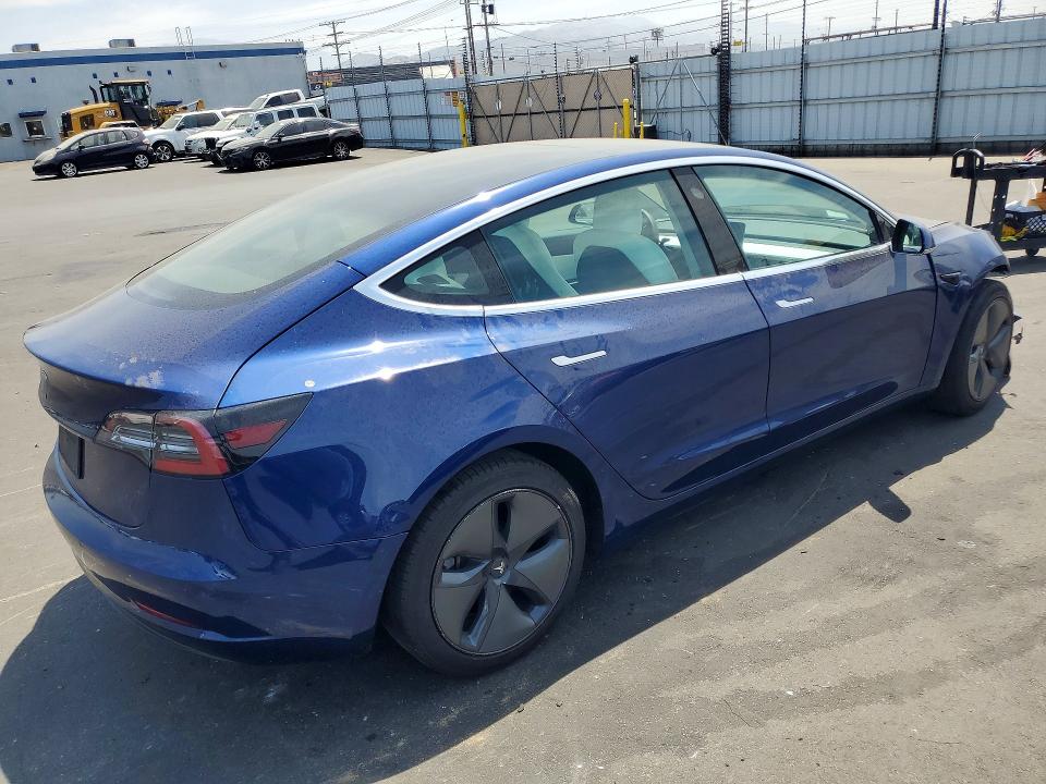 2019 Tesla Model 3 VIN 5YJ3E1EA6KF486078 COPART salvage auction — FRONT END, Ca - Salvage Certificate, sold $3,750 on 2026-07-27 (photo 3)
