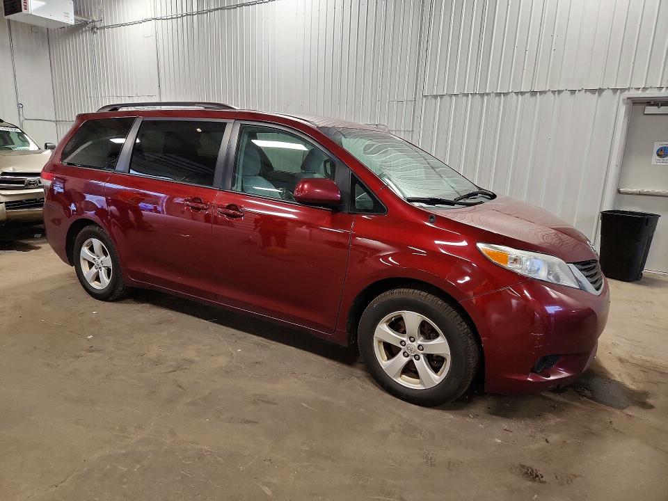 2013 Toyota VIN 5TDKK3DC4DS386840 COPART salvage auction — REAR END, Mn - Cert Of Title-Salvage, sold $250 on 2026-07-16 (photo 4)
