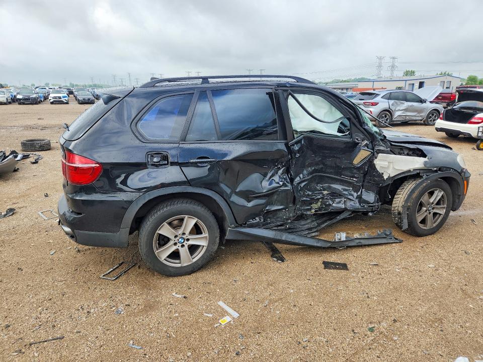 2012 BMW X5 VIN 5UXZV4C55CL743939 COPART salvage auction — SIDE, IL - SALVAGE CERTIFICATE, sold $450 on 2026-07-30 (photo 3)