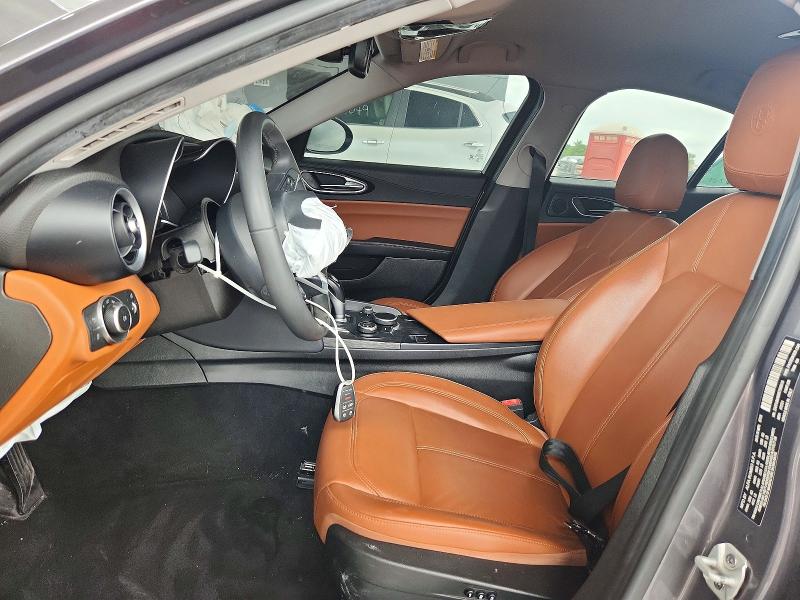 2019 Alfa romeo Giulia VIN ZARFAMANXK7599319 COPART salvage auction — FRONT END, Fl - Certificate Of Destruction, sold $2,950 on 2026-07-30 (photo 7)
