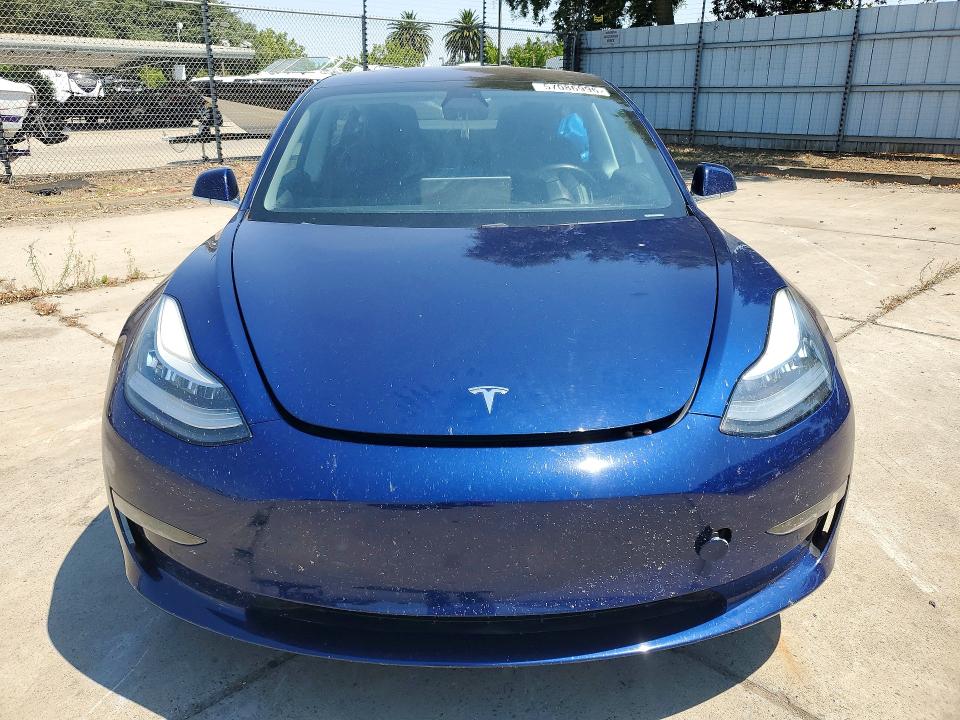 2018 Tesla VIN 5YJ3E1EAXJF154336 COPART salvage auction — REAR END, Ca - Salvage Certificate, sold $5,200 on 2026-07-13 (photo 5)
