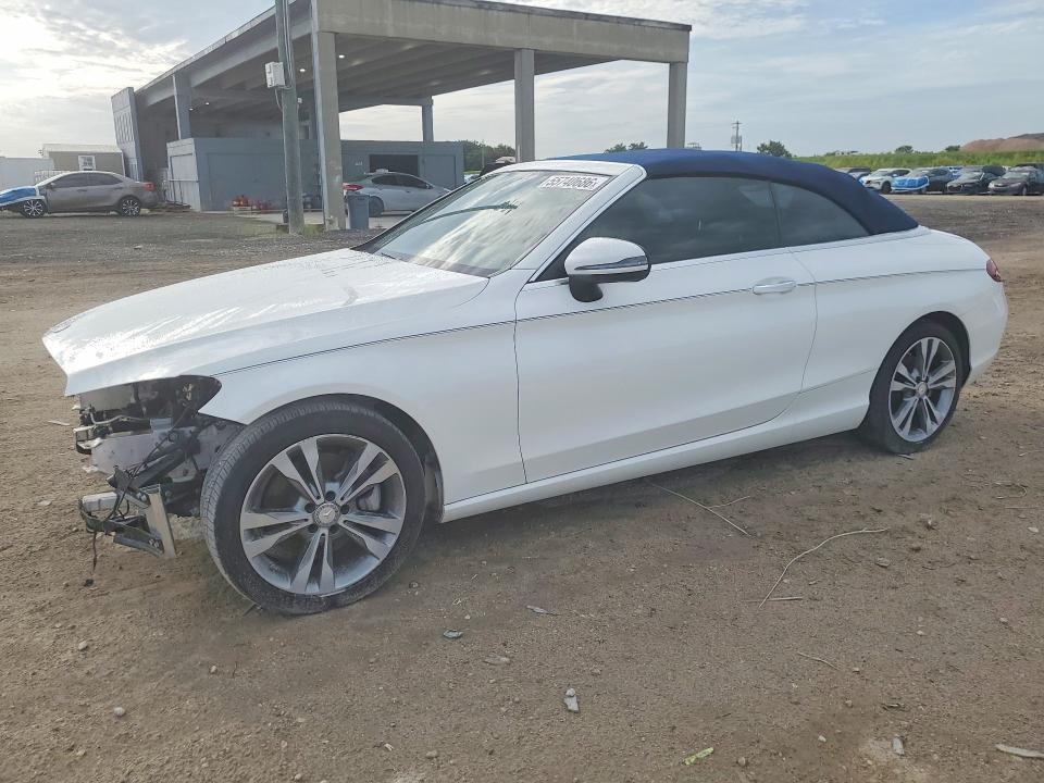2018 Mercedes-benz VIN WDDWK4JB7JF659757 COPART salvage auction — FRONT END, Fl - Cert Of Title Slvg Rebuildable, sold $8,900 on 2026-07-02 (photo 1)