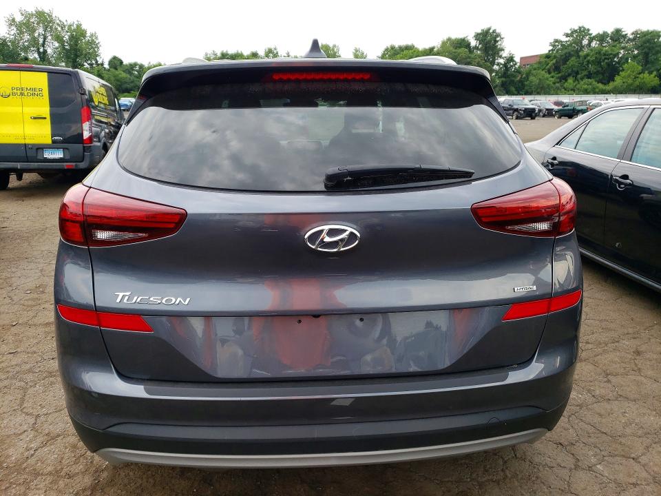 2019 Hyundai Tucson VIN KM8J3CAL5KU978152 COPART salvage auction — FRONT END, Ct - Cert Of Title-Salvage, sold $5,200 on 2026-07-07 (photo 6)