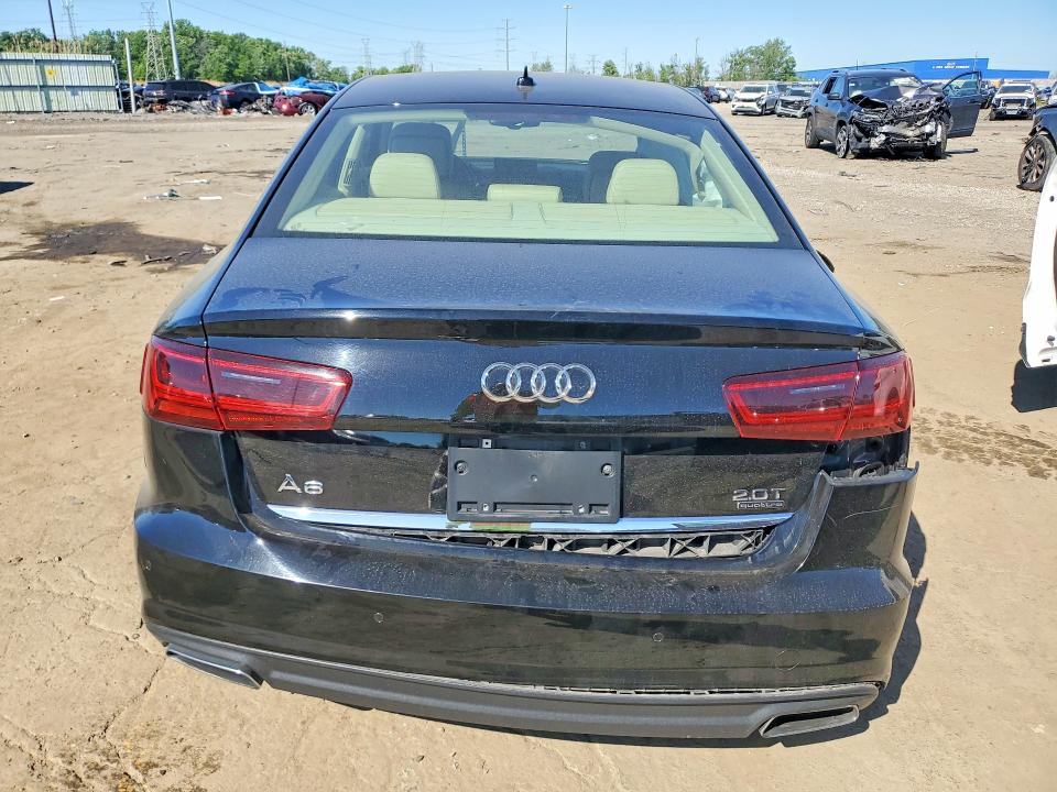 2018 Audi A6 VIN WAUG8AFC5JN024584 COPART salvage auction — REAR END, Mi - Dealer Only Clean Title, sold $325 on 2026-07-24 (photo 6)