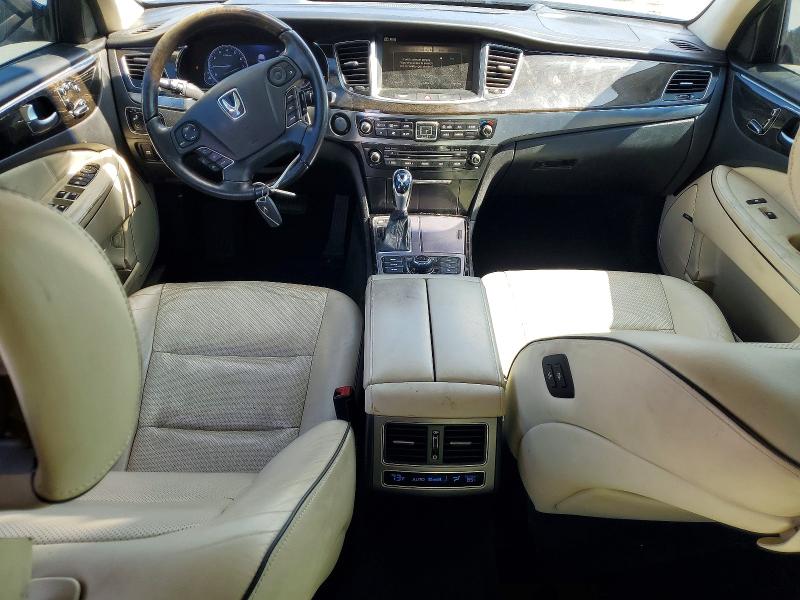 2014 Hyundai Equus VIN KMHGH4JH0EU090989 COPART salvage auction — REAR END, Fl - Certificate Of Destruction, sold $1,100 on 2026-07-13 (photo 8)