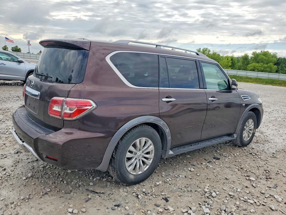 2018 Nissan Armada VIN JN8AY2NC8J9552083 COPART salvage auction — NORMAL WEAR, Mi - Certificate Of Title, sold $4,750 on 2026-07-16 (photo 3)