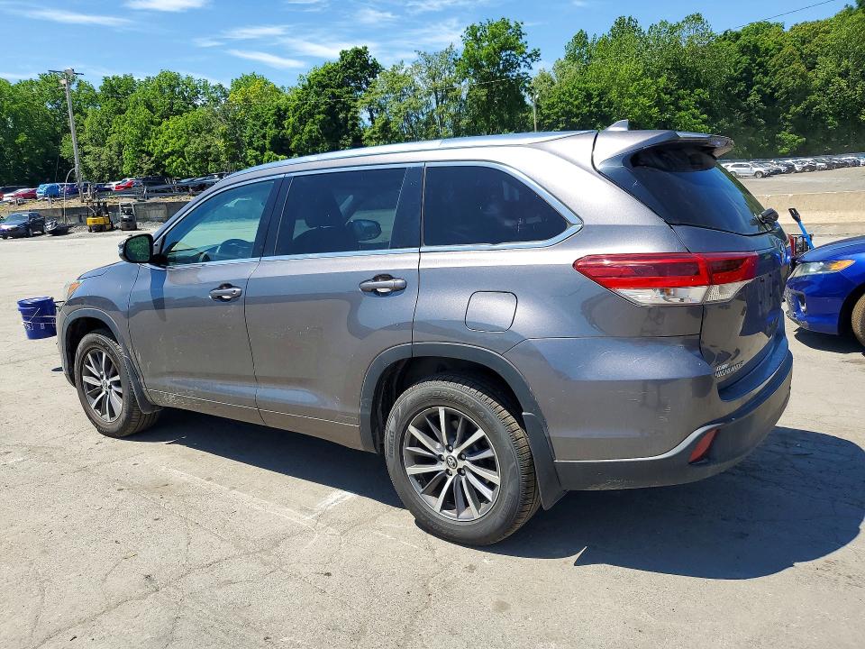 2018 Toyota VIN 5TDJZRFHXJS535525 COPART salvage auction — MINOR DENT/SCRATCHES, Ny - Mv-907A Salvage Certificate, sold $5,500 on 2026-07-09 (photo 2)