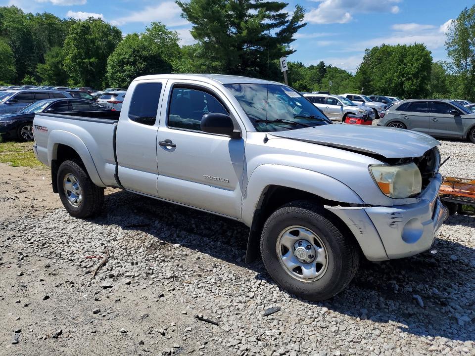 2010 Toyota Tacoma VIN 5TEUU4EN8AZ707138 COPART salvage auction — FRONT END, Ma - Cert Of Title-Reconstrctd Coll, sold $4,400 on 2026-07-22 (photo 4)