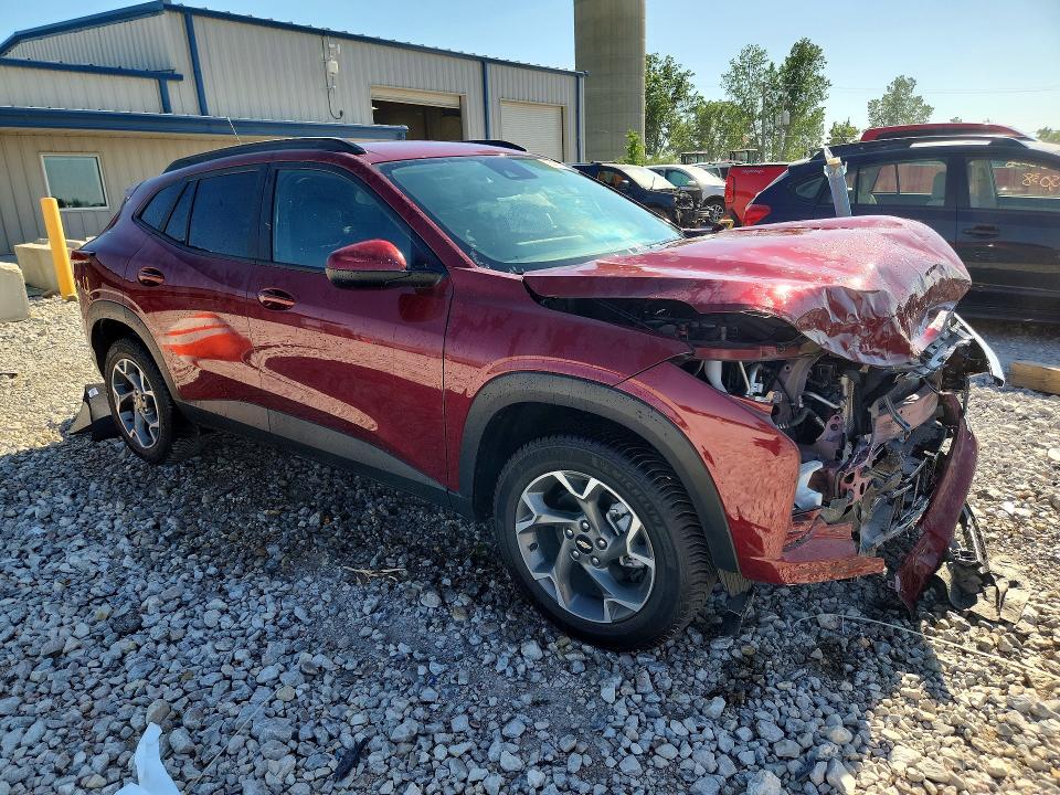 2025 Chevrolet VIN KL77LHEP8SC218129 COPART salvage auction — FRONT END, Mi - Scrap Certificate Of Title, sold $2,600 on 2026-07-23 (photo 4)