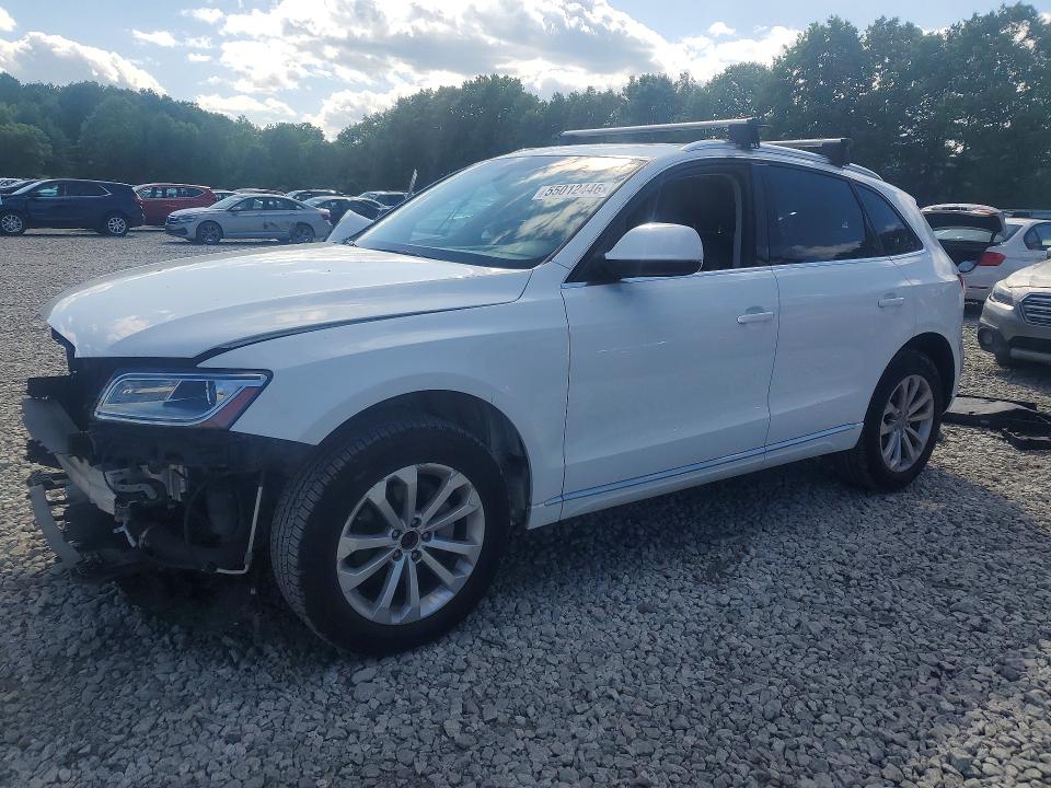 2014 Audi Q5 VIN WA1LFAFP4EA088553 COPART salvage auction — FRONT END, Ma - Cert Of Title-Reconstrctd Coll, sold $3,350 on 2026-07-06 (photo 1)