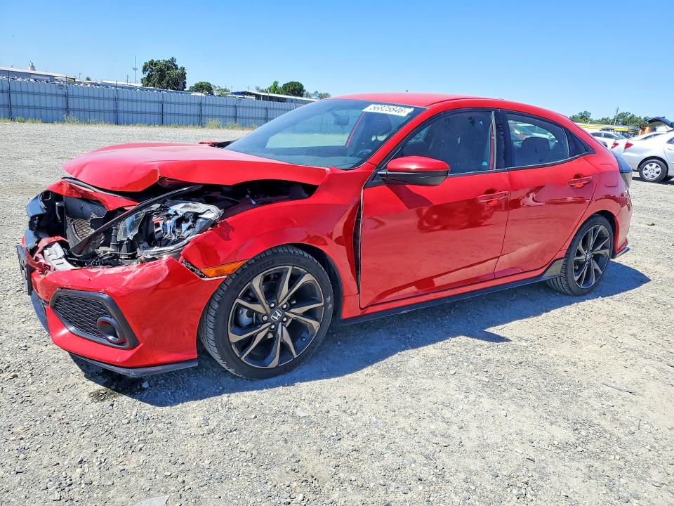 2018 Honda VIN SHHFK7H42JU404861 COPART salvage auction — FRONT END, Ca - Salvage Certificate, sold $4,050 on 2026-07-02 (photo 1)