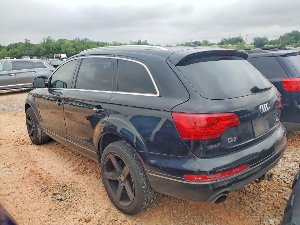 2015 Audi Q7 VIN WA1LGAFE8FD003449 COPART salvage auction — MECHANICAL, Ok - Cert Of Title-Repossession (P), sold $900 on 2026-07-07 (photo 2)