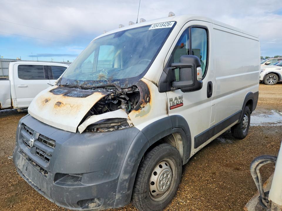 2014 Ram Promaster 1500 VIN 3C6TRVNG2EE121463 COPART salvage auction — ENGINE BURN, Ab - Bos - Active, sold $125 on 2026-07-09 (photo 1)