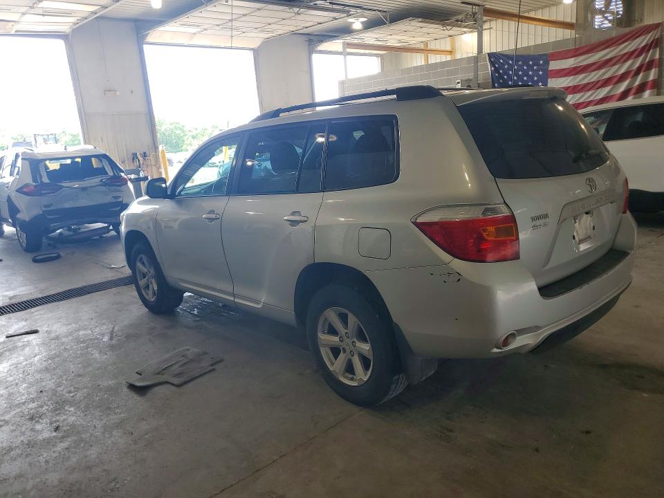 2008 Toyota Highlander VIN JTEDS41A482021083 COPART salvage auction — FRONT END, Mo - Salvage Certificate Of Title, sold $1,550 on 2026-07-28 (photo 2)