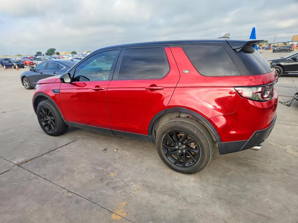 2016 Land rover Discovery sport VIN SALCR2BG7GH557940 COPART salvage auction — HAIL, Tx - Certificate Of Title, sold $4,300 on 2026-07-23 (photo 2)