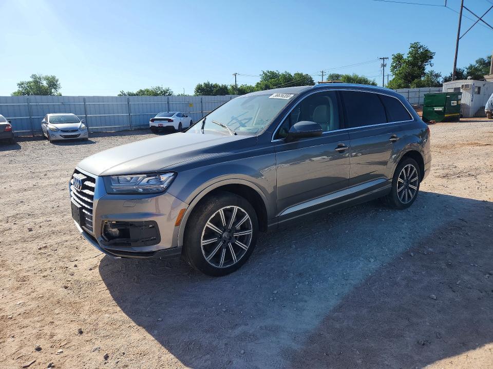 2017 Audi Q7 VIN WA1VAAF75HD029408 COPART salvage auction — FRONT END, Ar - Certificate Of Title (P), sold $7,100 on 2026-07-28 (photo 1)