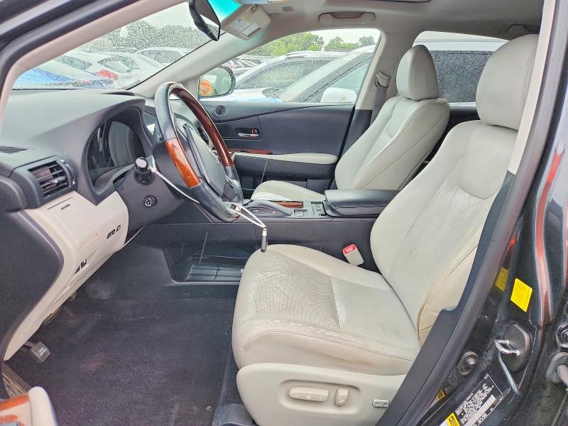 2010 Lexus Rx VIN JTJBC1BA6A2027802 COPART salvage auction — FRONT END, Mn - Cert Of Title-Prior Salvage, sold $1,300 on 2026-07-14 (photo 7)