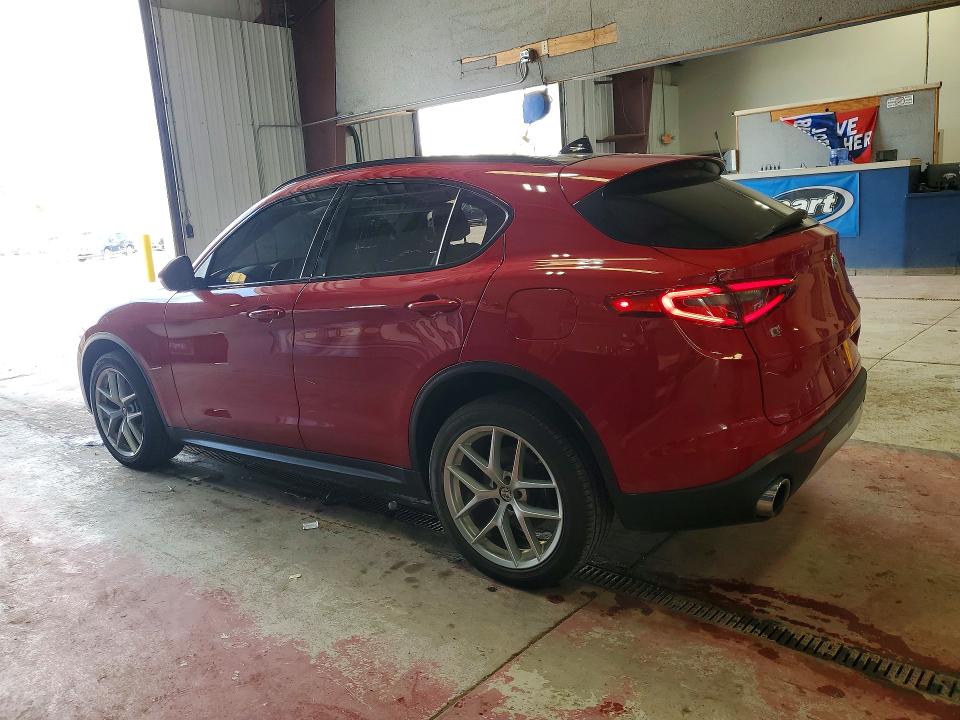 2019 Alfa romeo Stelvio VIN ZASPAKBN1K7C32172 COPART salvage auction — FRONT END, Ny - Mv-907A Salvage Certificate, sold $7,800 on 2026-07-20 (photo 2)
