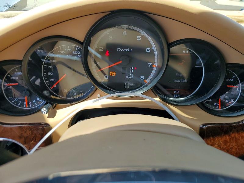 2011 Porsche Panamera VIN WP0AC2A73BL090815 COPART salvage auction — UNDERCARRIAGE, NY - MV-907A SALVAGE CERTIFICATE, sold $6,400 on 2026-07-20 (photo 9)