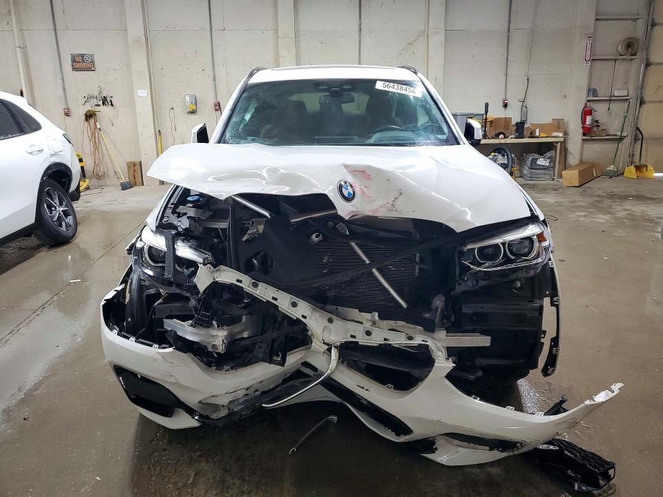 2019 BMW X3 VIN 5UXTR9C55KLP82228 COPART salvage auction — FRONT END, Tn - Salvage Certificate, sold $6,900 on 2026-07-30 (photo 5)