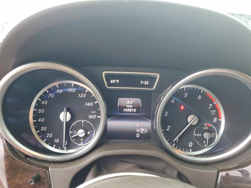 2014 Mercedes-benz M-klasse VIN 4JGDA5HB2EA277182 COPART salvage auction — NORMAL WEAR, Mt - Certificate Of Title, sold $4,000 on 2026-07-09 (photo 9)