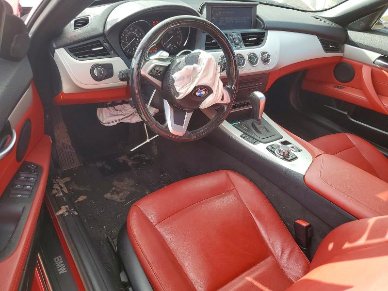 2011 BMW Z4 VIN WBALM5C51BE380054 COPART salvage auction — FRONT END, Tx - Salvage Vehicle Title, sold $1,000 on 2026-08-04 (photo 8)
