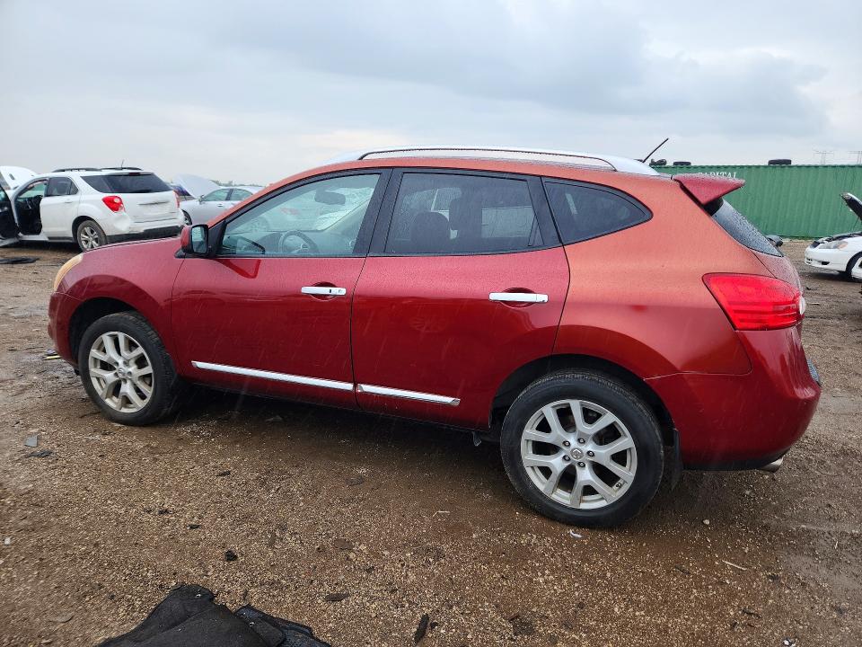 2011 Nissan Rogue VIN JN8AS5MV5BW315284 COPART salvage auction — FRONT END, Il - Salvage Certificate, sold $475 on 2026-07-14 (photo 2)