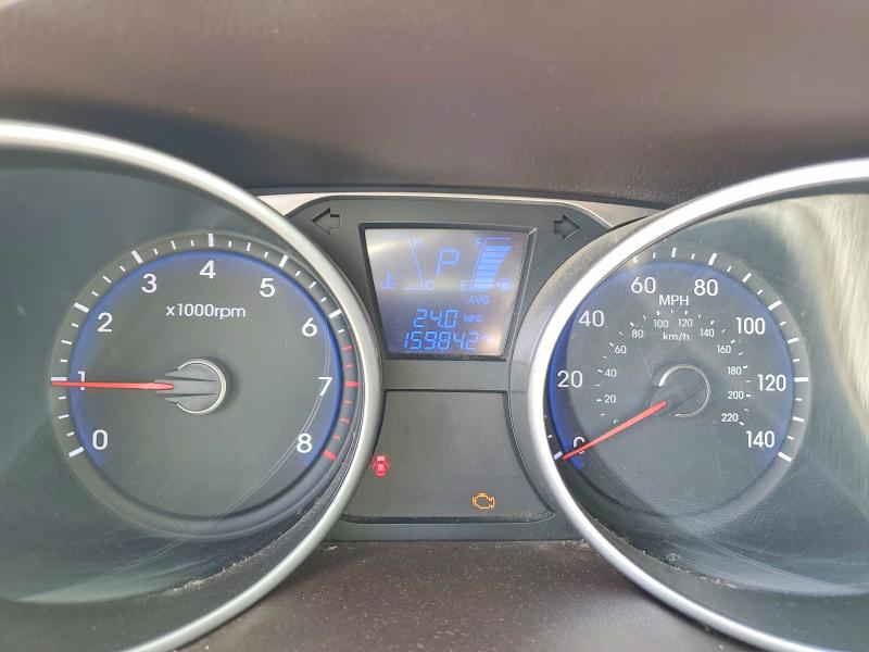 2013 Hyundai VIN KM8JU3AC0DU722159 COPART salvage auction — FRONT END, La - Cert Of Title-Salvage, sold $200 on 2026-07-27 (photo 9)