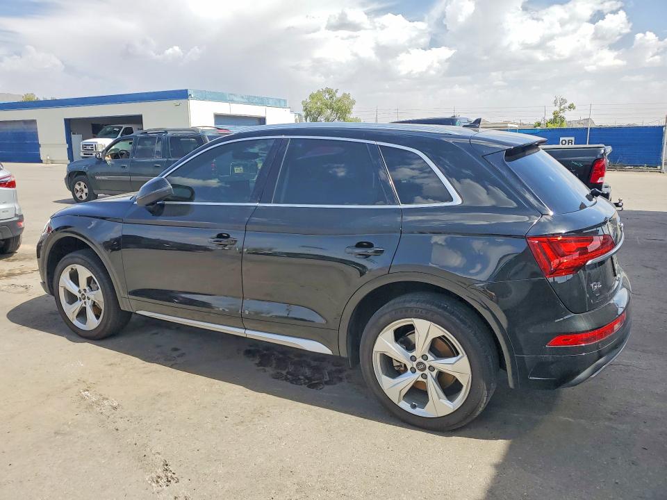 2021 Audi VIN WA1BAAFY0M2129627 COPART salvage auction — FRONT END, Tx - Salvage Vehicle Title, sold $12,100 on 2026-08-07 (photo 2)