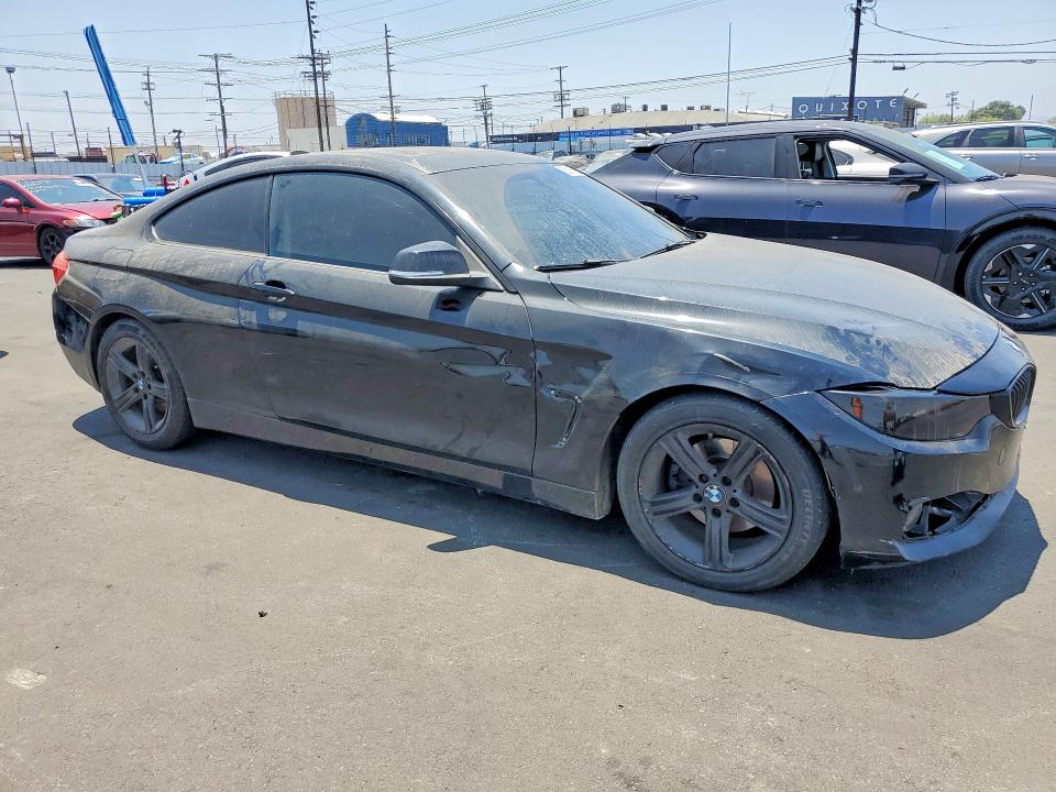 2014 BMW VIN WBA3N7C52EF718195 COPART salvage auction — FRONT END, Ca - Dis/Dlr/Exp Only Clean Title, sold $1,200 on 2026-07-07 (photo 4)