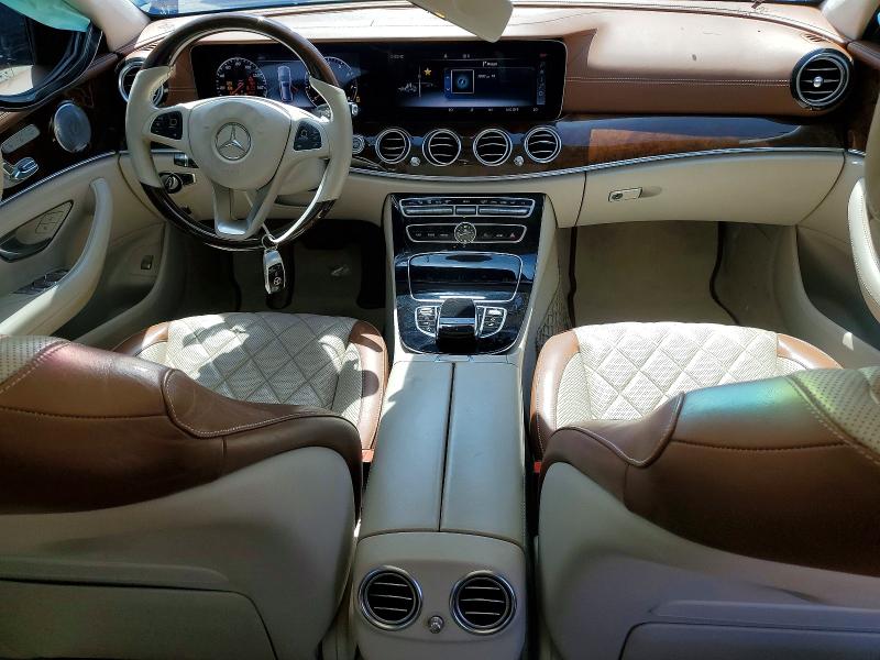 2017 Mercedes-benz E-klasse VIN WDDZH6GB1HA165853 COPART salvage auction — REAR END, Ca - Salvage Certificate, sold $4,550 on 2026-07-24 (photo 8)