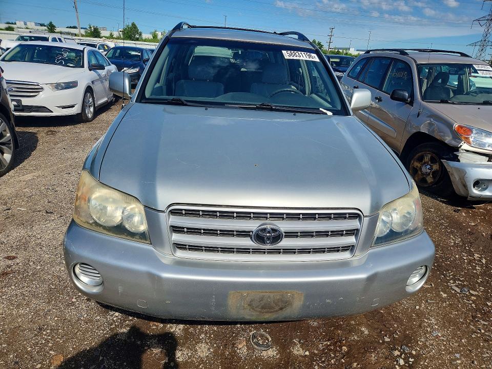 2003 Toyota Highlander VIN JTEGF21A130112144 COPART salvage auction — MINOR DENT/SCRATCHES, Il - Certificate Of Title, sold $425 on 2026-07-28 (photo 5)