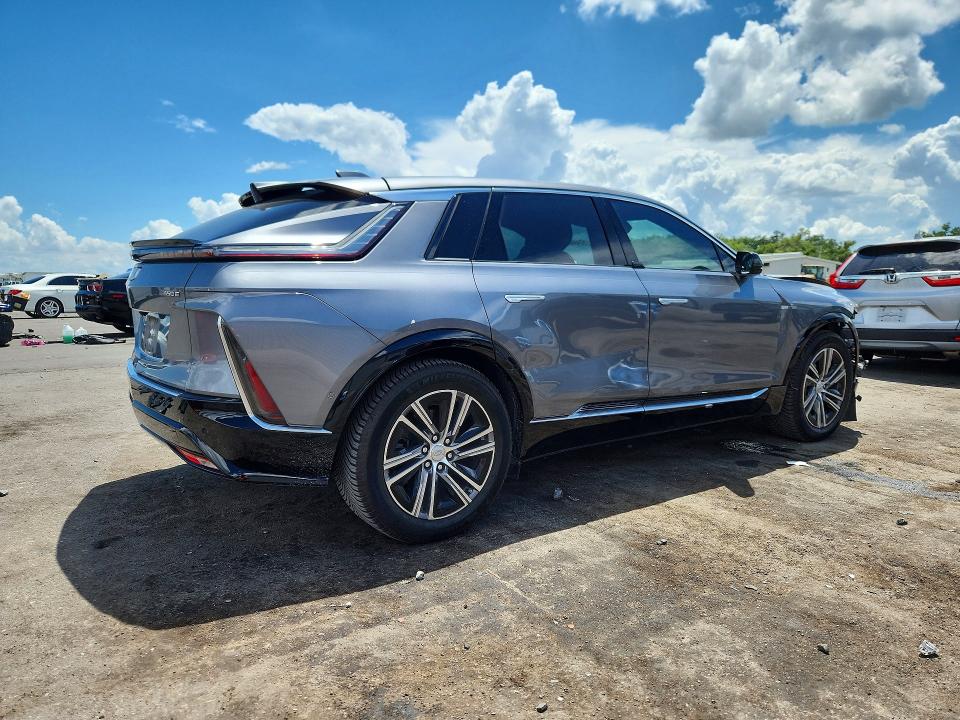 2023 Cadillac VIN 1GYKPMRK4PZ002611 COPART salvage auction — FRONT END, Fl - Cert Of Title Slvg Rebuildable, sold $9,100 on 2026-08-10 (photo 3)