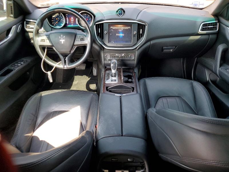 2014 Maserati Ghibli VIN ZAM57XSA1E1123254 COPART salvage auction — REAR END, Pa - Certificate Of Salvage, sold $2,850 on 2026-07-08 (photo 8)