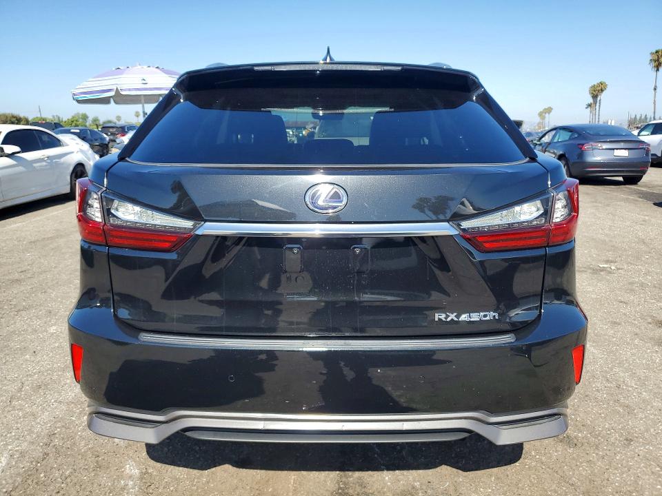 2017 Lexus Rx 450h VIN 2T2BGMCA9HC011706 COPART salvage auction — MINOR DENT/SCRATCHES, Ca - Dis/Dlr/Exp Only Clean Title, sold $18,200 on 2026-07-17 (photo 6)