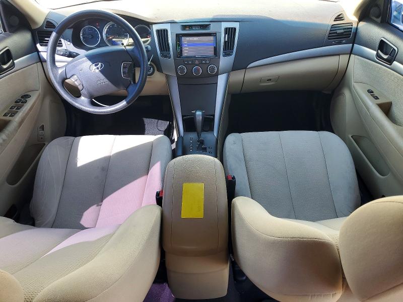 2010 Hyundai Sonata VIN 5NPET4AC2AH593670 COPART salvage auction — REAR END, CA - SALVAGE CERTIFICATE, sold $425 on 2026-07-17 (photo 8)