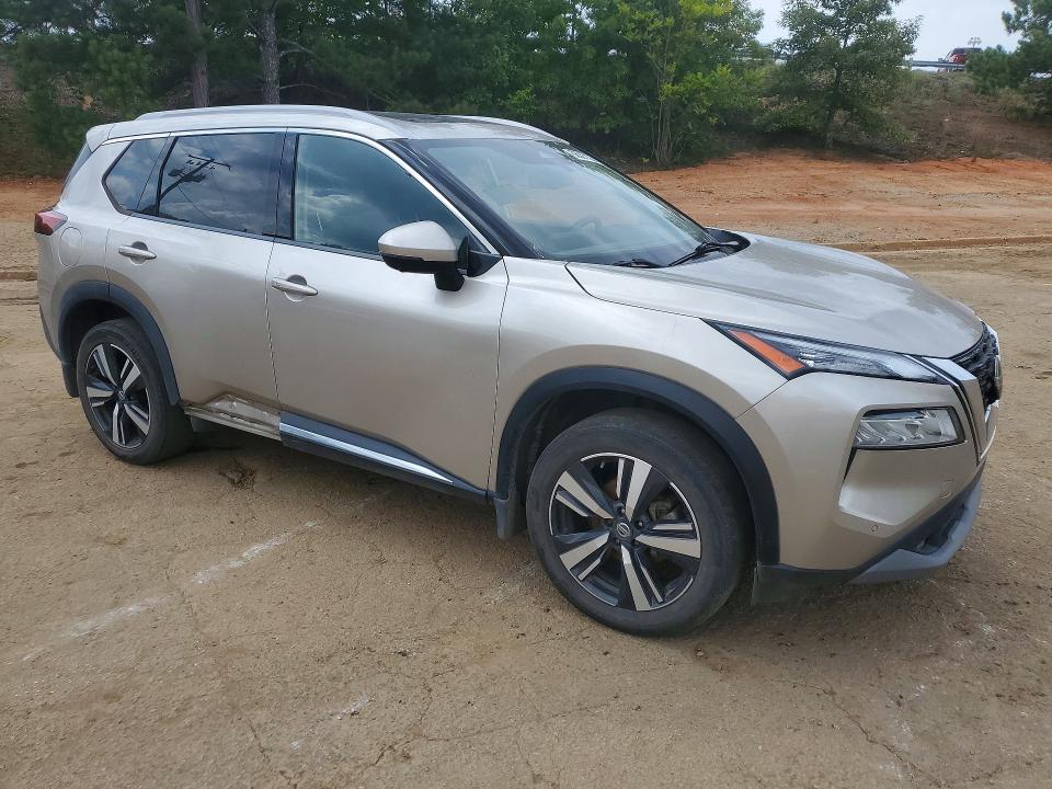 2021 Nissan Rogue VIN JN8AT3CA2MW021036 COPART salvage auction — MECHANICAL, Ga - Certificate Of Title, sold $5,600 on 2026-07-17 (photo 4)