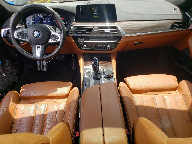 2017 BMW 5er VIN WBAJE7C38HWA03399 COPART salvage auction — SIDE, Ct - Cert Of Title-Salvage, sold $10,700 on 2026-07-17 (photo 8)
