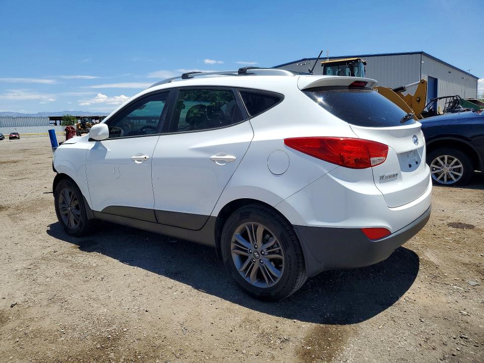 2014 Hyundai Tucson VIN KM8JU3AG9EU931923 COPART salvage auction — FRONT END, Az - Cert Of Title - Salvage, sold $1,700 on 2026-07-06 (photo 2)