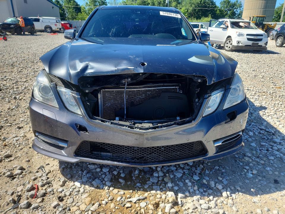 2012 Mercedes-benz E-klasse VIN WDDHF8JB4CA621522 COPART salvage auction — FRONT END, MI - CERTIFICATE OF TITLE, sold $1,300 on 2026-07-02 (photo 5)